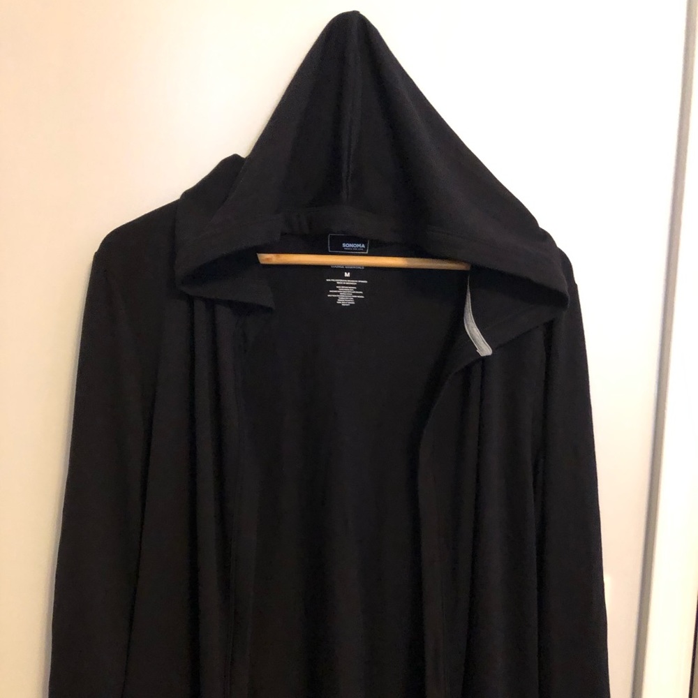 NWT Sonoma black lounge essentials jacket🌻